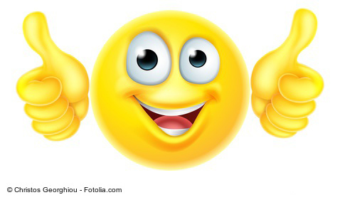 Thumbs up emoticon emoji