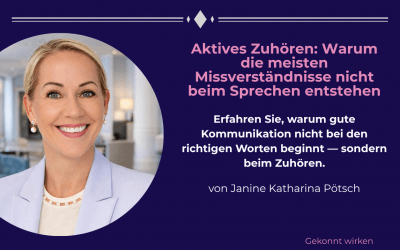 Aktives Zuhören – So kann es gelingen!