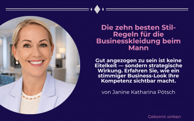 Die zehn besten Stil-Regeln für die Businesskleidung beim Mann