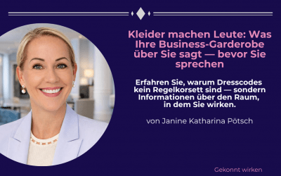Kleider machen Leute: Was Ihre Business-Garderobe über Sie sagt — bevor Sie sprechen