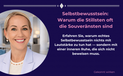 Selbstbewusstsein, das beeindruckt – ohne laut zu sein