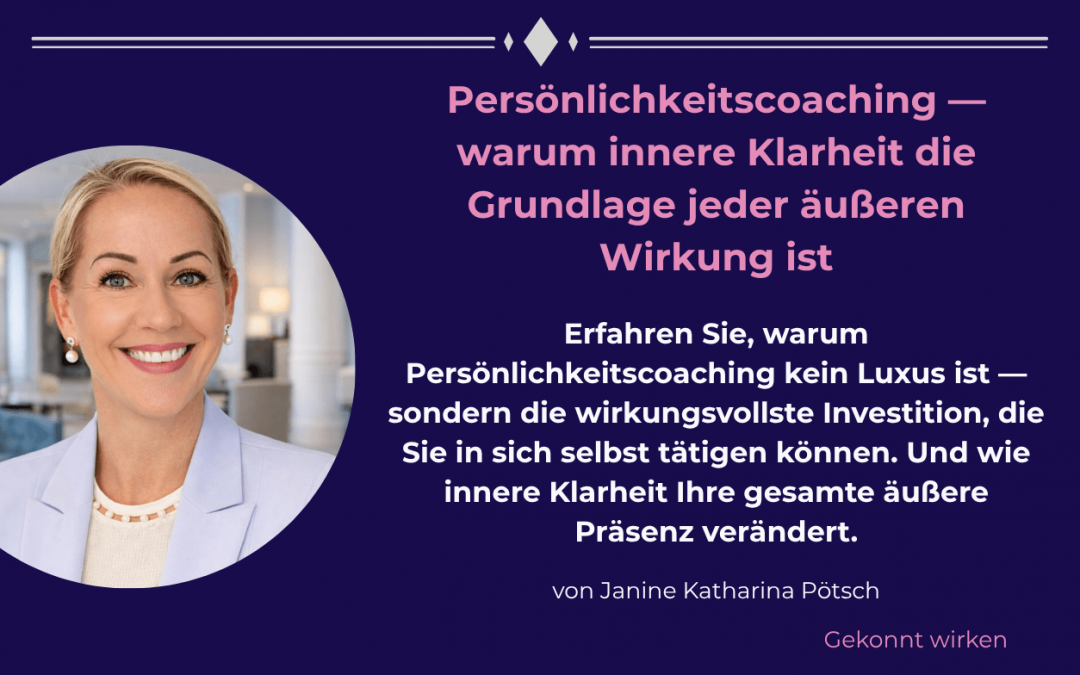 Persönlichkeitscoaching