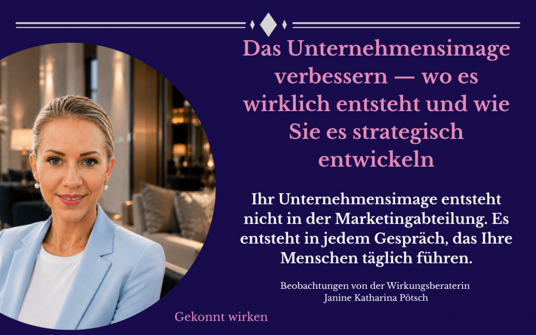 Unternehmensimageverbessern