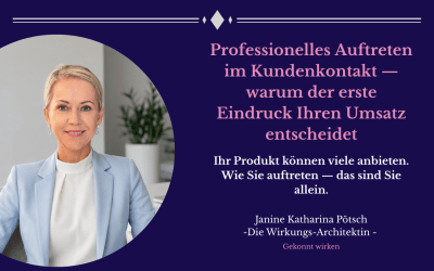 Professionelles Auftreten im Kundenkontakt — warum der erste Eindruck Ihren Umsatz entscheidet