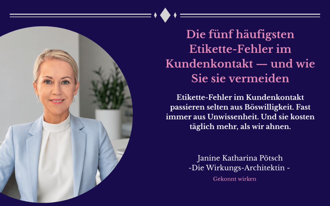 EtiketteKundenkontakt